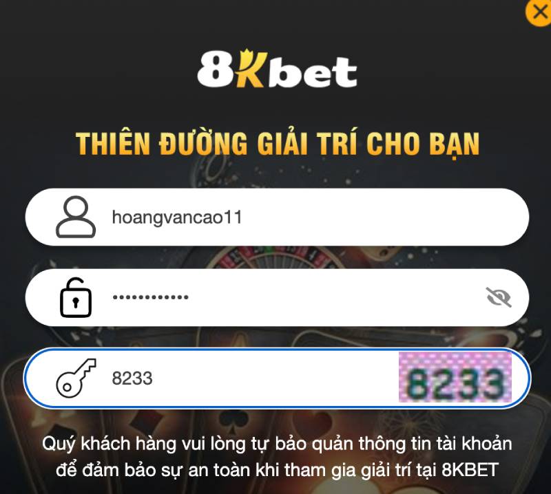 Bước 3: Nhập các thông tin cần thiết cho tài khoản